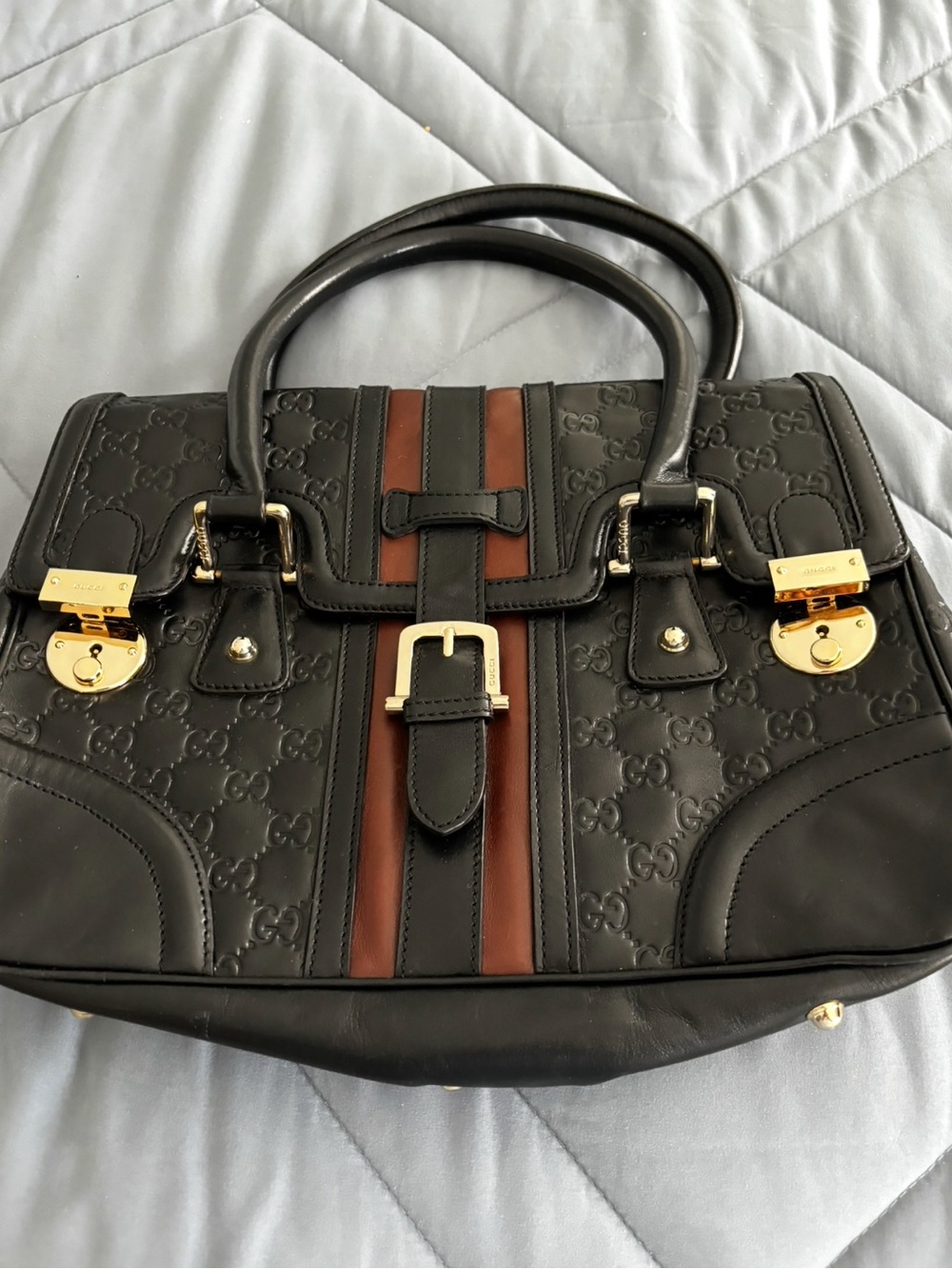 Vintage Gucci Guccissima Bag